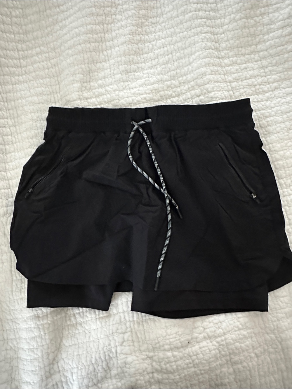 Athleta Black Women's Active Skort with Zip Pocket - Picture 5 of 5